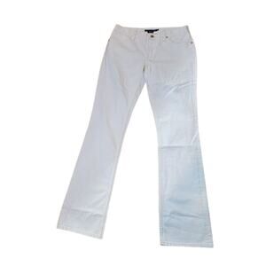 New Ralph Lauren White Denim Jeans Women's Sz 28 Summer Beach Coastal